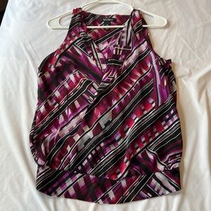 White House black market, XS, blouse top, multi colored, like new!